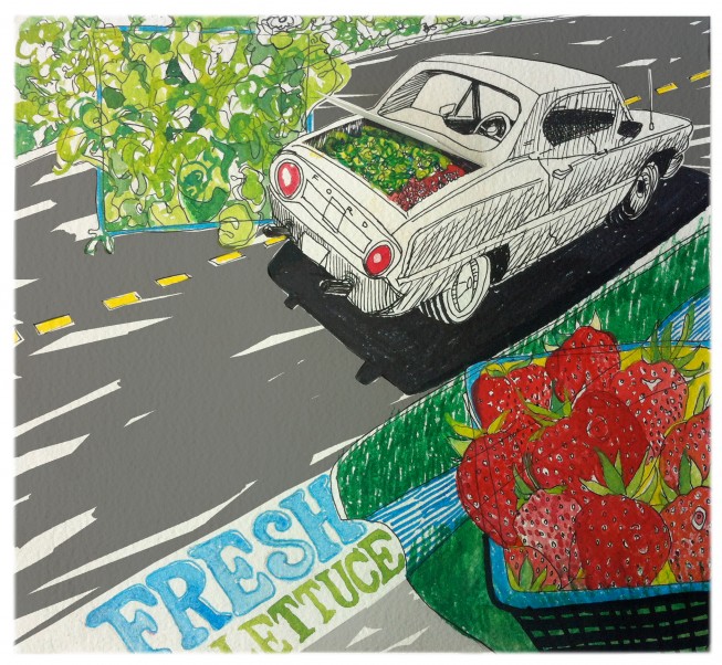 Man in the White Car