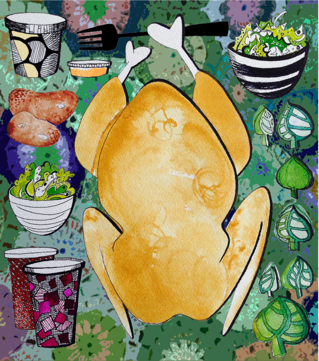 roast chicken